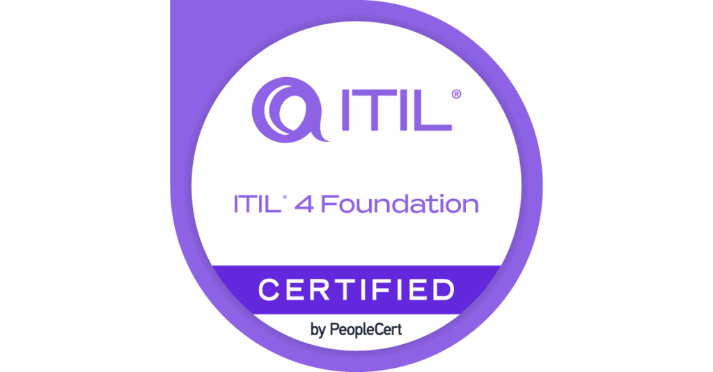 ITIL v4 Foundation